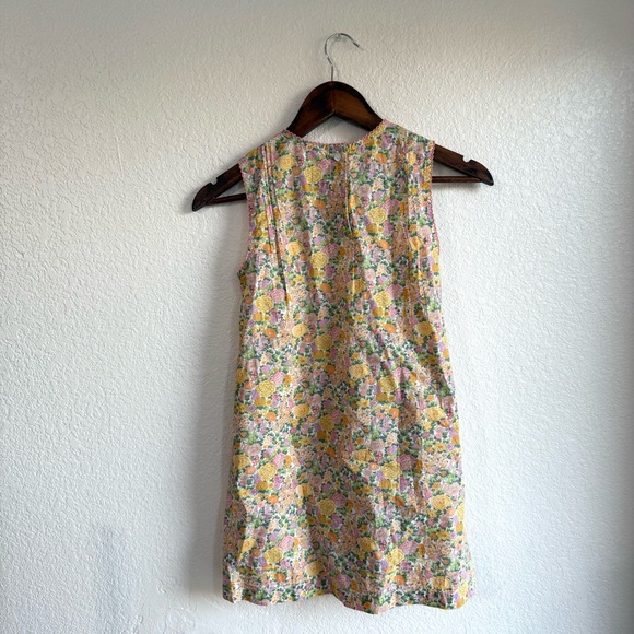 NEW Minnow Kids Girls Dress Liberty Floral Fabric Elysiah A Line Size 9/10 - Picture 2 of 10